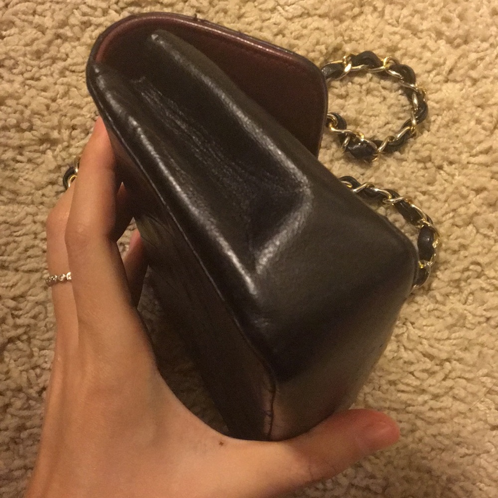 AUTH Vintage Chanel Mini Micro Flap - Picture 6 of 7